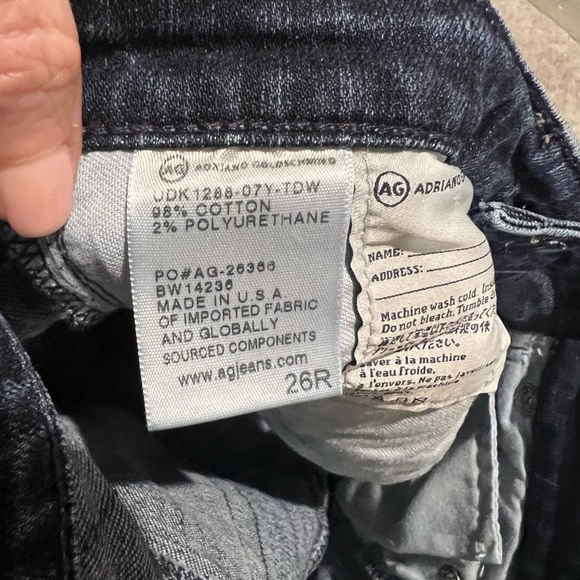 AG The Legging Super Skinny Jeans Size 26R - Picture 14 of 14